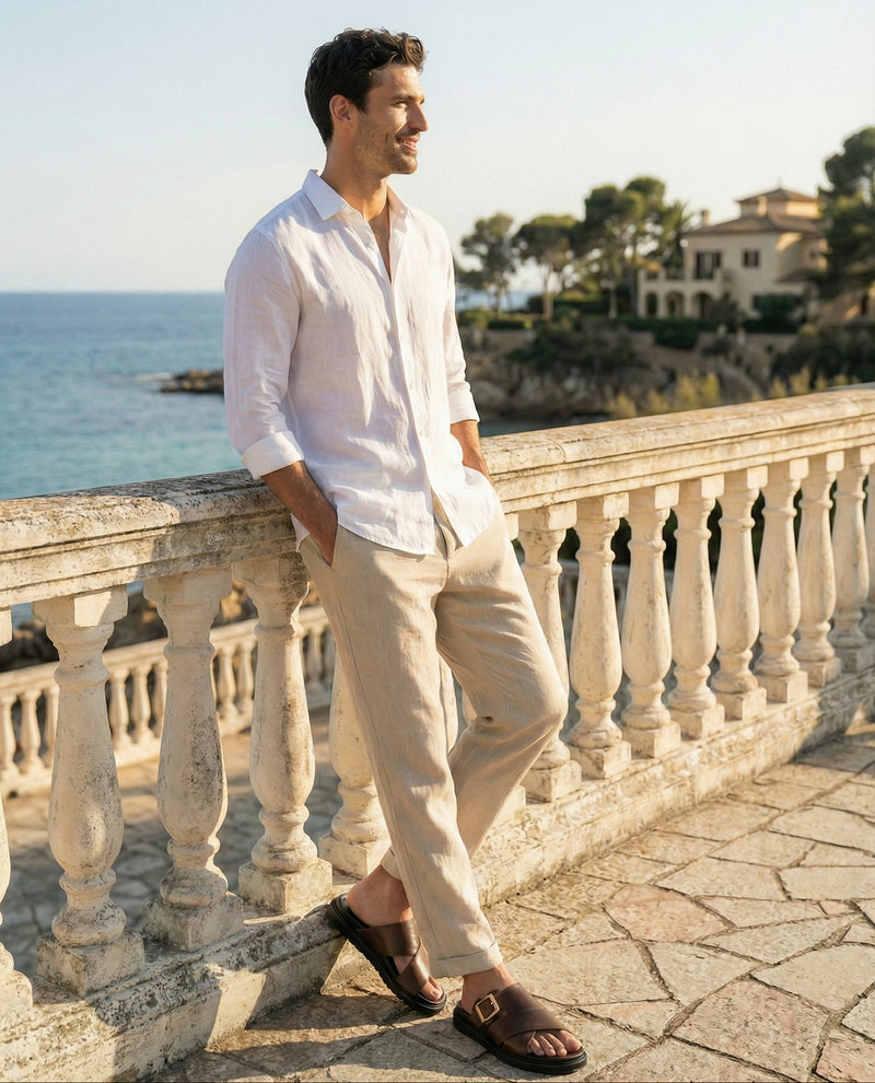 premium summer sandals worn in spain